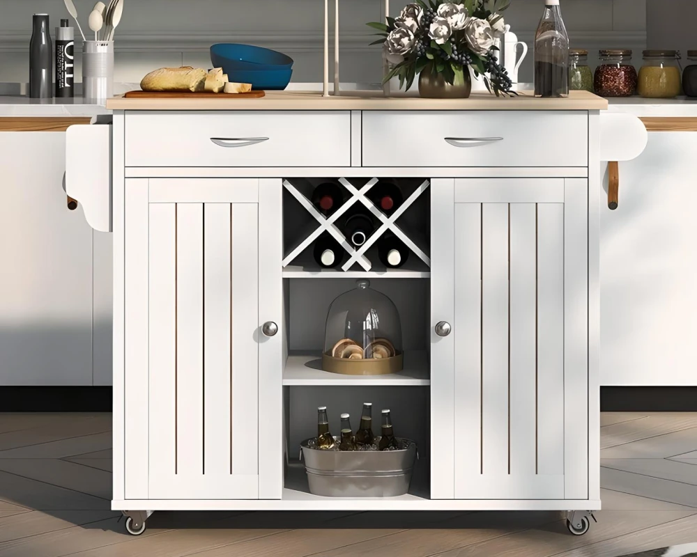 small mobile kitchen island